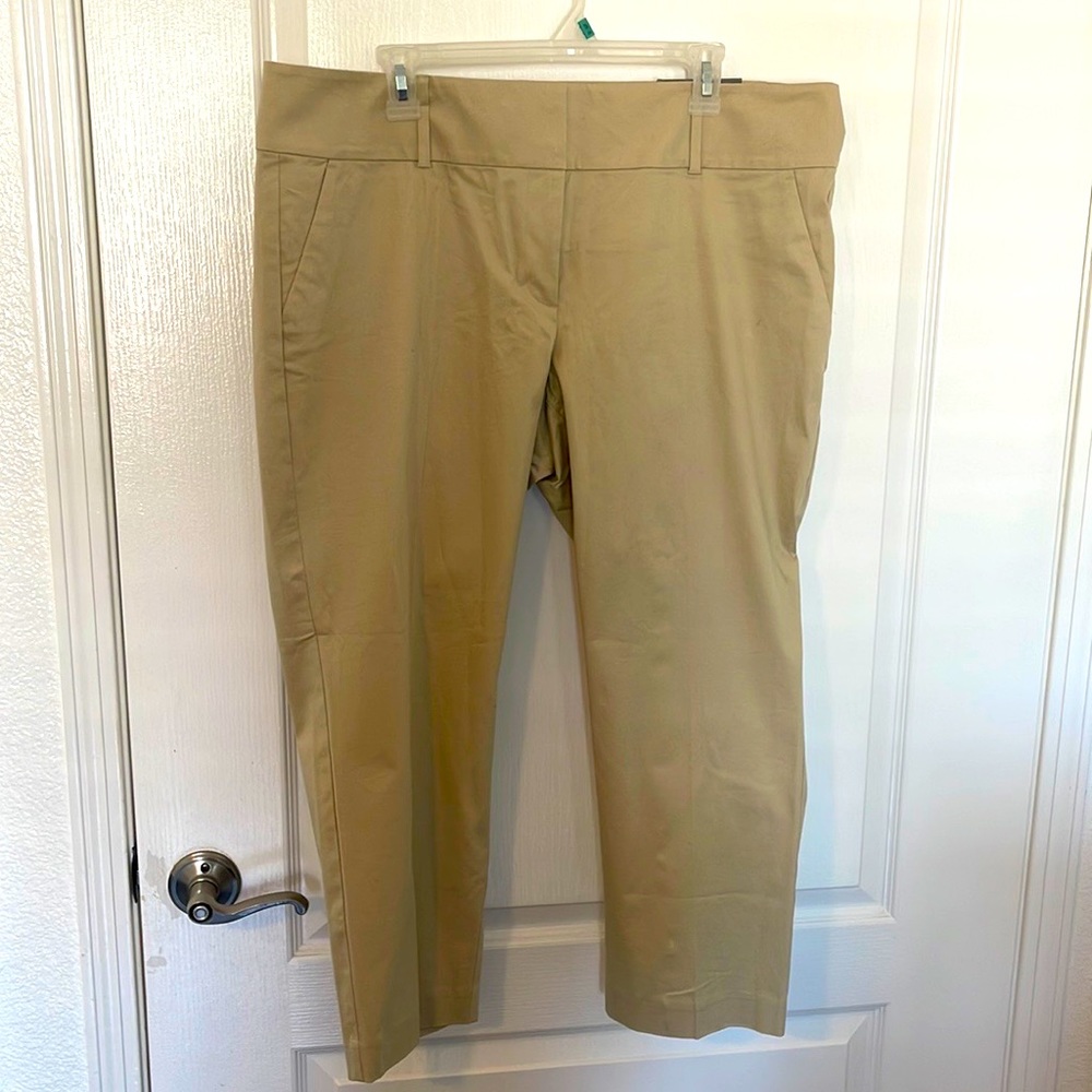Signature Ann Taylor cropped leg pants